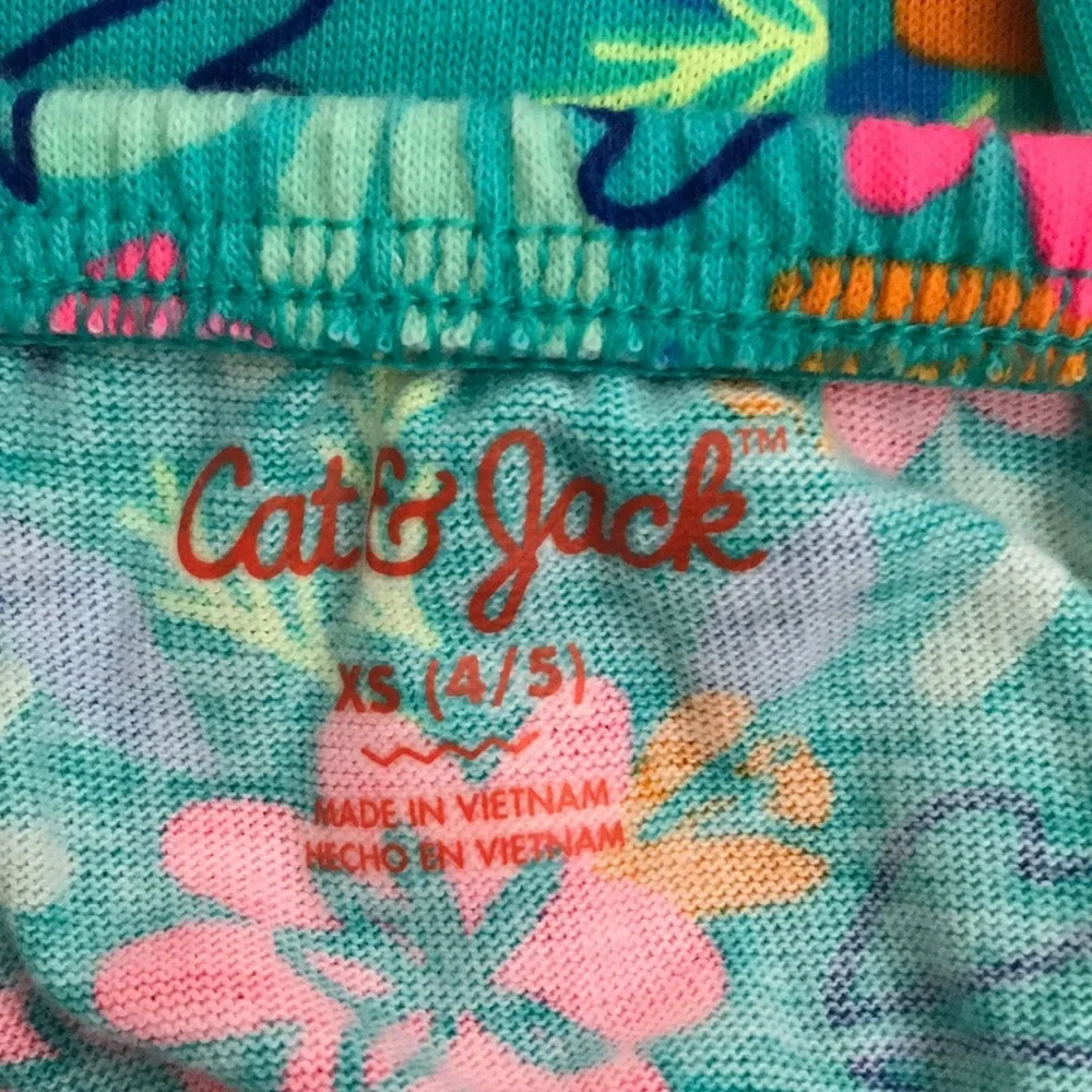 3/$20 Cat & Jack Bright Floral Print Fabric Dress